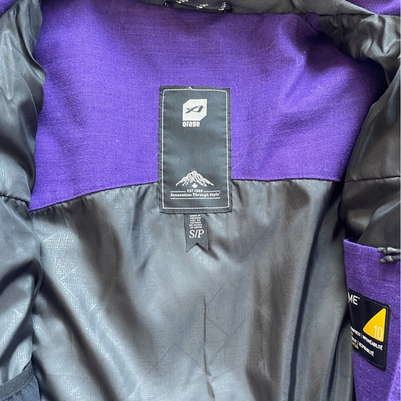 Orage insulated ski coat with powder skirt - Picture 4 of 7